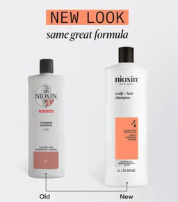 Шампунь Система 4 для окрашенных истонченных волос, 1000 мл Nioxin  фото 4