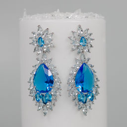 Серьги Арт. 3V-3436-W