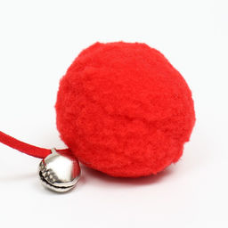 Игрушка-дразнилка для кошек Дед мороз, с бубенчиком - Пижон фото 5