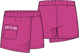 Юбка-шорты для девочки 101296 Lets go - Let's go фото 12