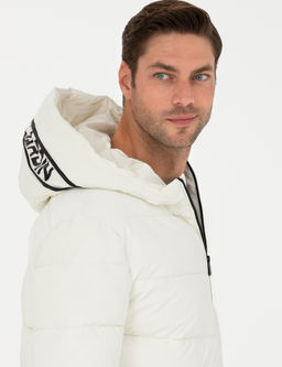 Ekru Kap__onlu Spor Mont - Pierre cardin фото 2