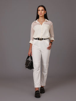 Женские Брюки женские Изабель С045 Белый от фабрики Спортсоло