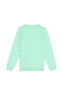 Erkek _ocuk Mint Basic Bisiklet Yaka Kazak