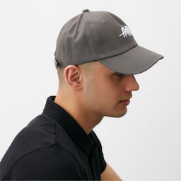 Кепка MINAKU Heart, серый, размер 56-58