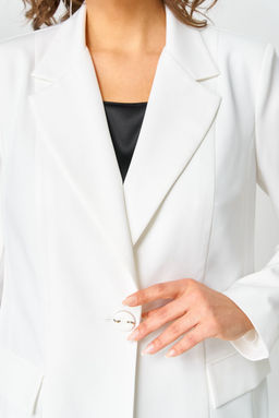 Жакет Anastasia Mak 1248 молочный  фото 6