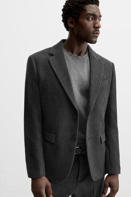 PINSTRIPE SUIT BLAZER - Zara фото 5