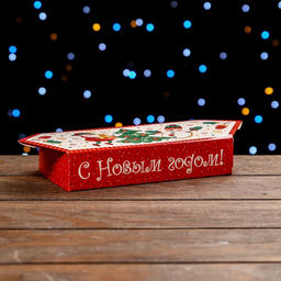 Цена за 5 шт. Подарочная коробка Конфета танцы под елкой, 10 х 20 х 4,3 см - Simaland фото 2