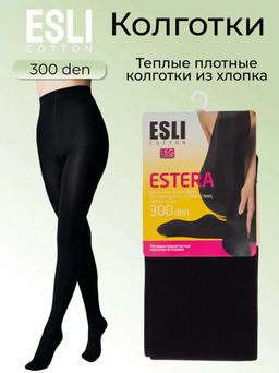 Колготки теплые ESLI ESTERA 300 nero