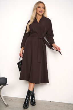 Платье Турин (шоколадный) Р11-1222/4 - Николь фото 3