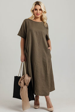 Платье 8808-6/03/Кофейный