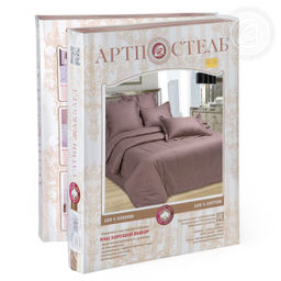 Постельное белье Папирус (страйп-сатин) 2 сп. с Евро/Пододеяльник: 1 шт. - 215*175; Простыня: 1 шт. - 220*240; Наволочка: 2 шт. - 70*70; Страйп - сатин - Артпостель фото 5