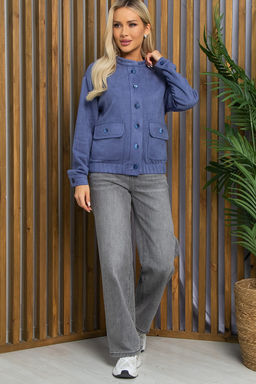 Бомбер Агнес (джинс) Б13358-2М - Lt collection фото 2