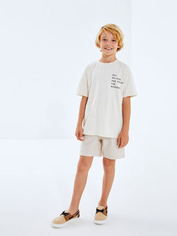 Rahat Kal?p Bisiklet Yaka K?sa Kollu Erkek ?ocuk Ti??rt - Waikiki фото 2