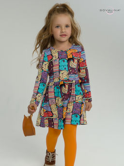 Платье Эля коты в горошек - Sovalina фото 12