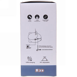 Цена за 2 шт. Светильник настольный "Marmalade-Мишка" LED 28,5*9,2*6,8см USB 5v 3w, Розовый