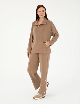 Kahverengi Flare Fit E_ofman Alt_