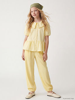 Loose Fit K?z ?ocuk Jogger Pantolon