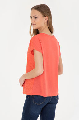 Женская футболка с цветком граната - U.s. polo assn фото 12