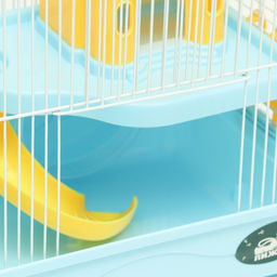 Клетка для грызунов Пижон с замком, 31 х 24 х 27 см, голубая  фото 3