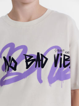 Футболка для мальчиков серая с печатью - Mark formelle фото 5