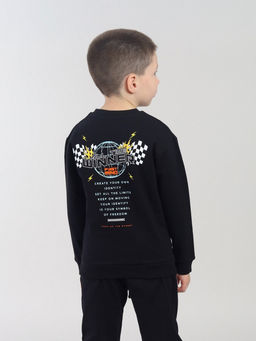 CRB wear / CWKB 63972-22-424 Джемпер для мальчика,черный  фото 3