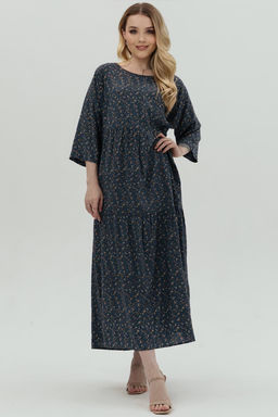 Платье штапель 5872/107/Бирюзовый - Rise фото 2