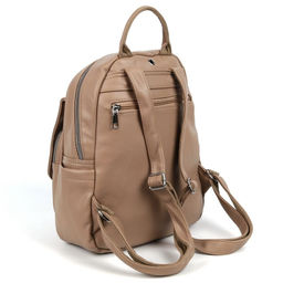 Женский рюкзак из эко кожи Z166-19 Хаки - Cidirro фото 3