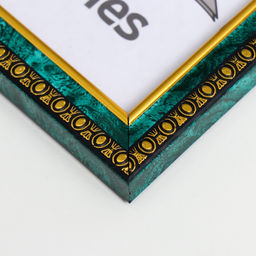 Фоторамка для фото 15×21 см Keep memories, Nora, пластик, малахит