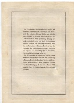 Облигация 4,5% 1000 рейхсмарок 1935 года Германия