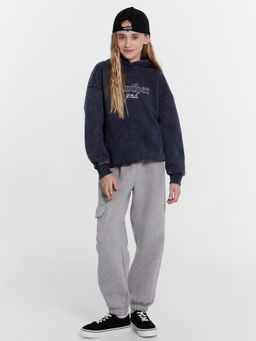 Брюки спортивные для девочек серые