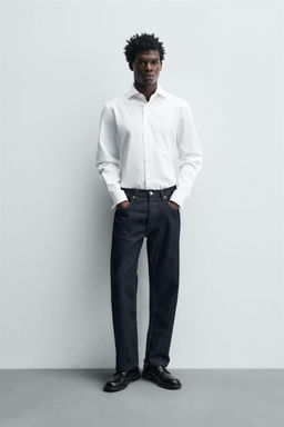 TEXTURED SHIRT WITH CUFFLINKS
