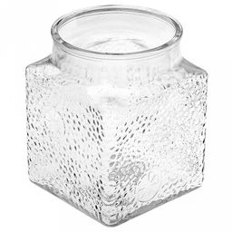 Банка стеклянная прижимная крышка Фреш 1,1л, 11х11см h14см, деревянная крышка с уплотнителем, д/горла - 9,5см, основание - 10,3х10,3см, цветная коробка (Китай) - Домашняя мода фото 5