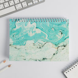 Скетчбук в твердой обложке на гребне Скетчбук счастья А5, 80 л, 100 г/м