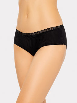 Цена за 2 штуки! Трусы женские шорты в черном цвете черный 412407