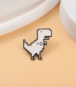 Металлический значок Дино T-Rex Game - Krumpy фото 5
