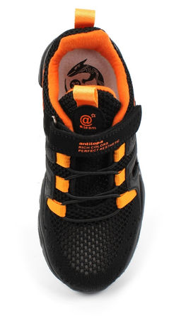 AL 6188 Полуботинки типа кроссовые детские, Чёрный - Antilopa фото 4