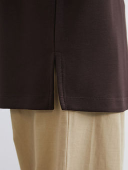 Bisiklet Yaka Oversize Kad?n Sweatshirt Tunik