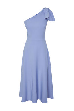 TRENDYOLMILLA Siyah A-Kesim Fiyonk Detayl? Dokuma S?k Abiye Elbise TPRSS24EL00105  фото 24