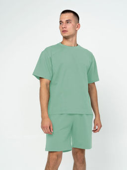 Мужской костюм из хлопкового футера - Solo mio фото 3