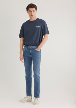 Jake 90lar TOKK Indigo Mavisi Jean Pantolon