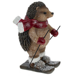 Фигурка декоративная "Ёжик", L10 W13 H15 см, 2в.