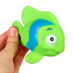 Резиновые игрушки для ванны Крошка Я «Морские рыбки №2», с пищалкой, в наборе 4 шт.