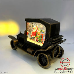 Новогодний светильник в виде машинки