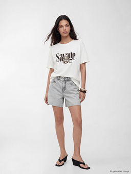 Джинсовые шорты женские Regular Fit