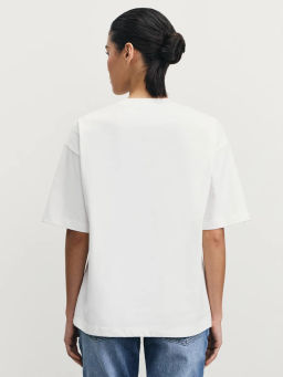 Футболка оверсайз с принтом / Zarina фото 6