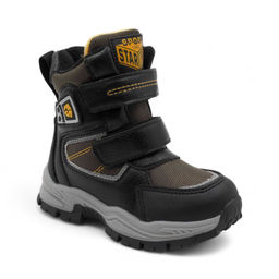 Ботинки мембранные на меху В6671-9 хаки