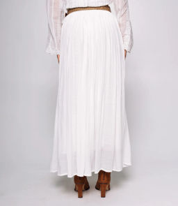 Юбка #КТ1251, белый