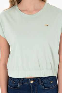 Kad_n Su Ye_ili Bisiklet Yaka Ti__rt Sepette S_rpriz _ndirim - U.s. polo assn фото 6