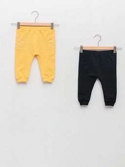 Beli Lastikli K?z Bebek Pantolon 2li