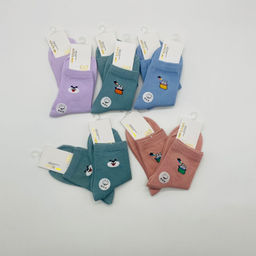 Носки женские OUFUTE Кролик в шляпе 10 шт. в уп